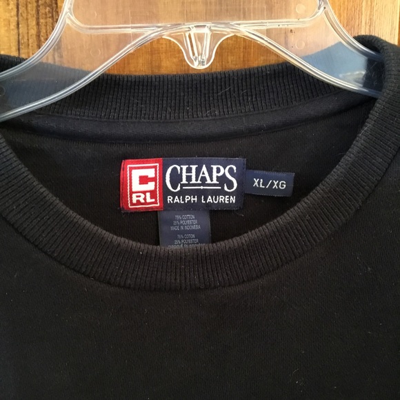 Ralph Lauren Chaps sweatshirt, XL, dirt spot on lower right back, - Picture 2 of 4